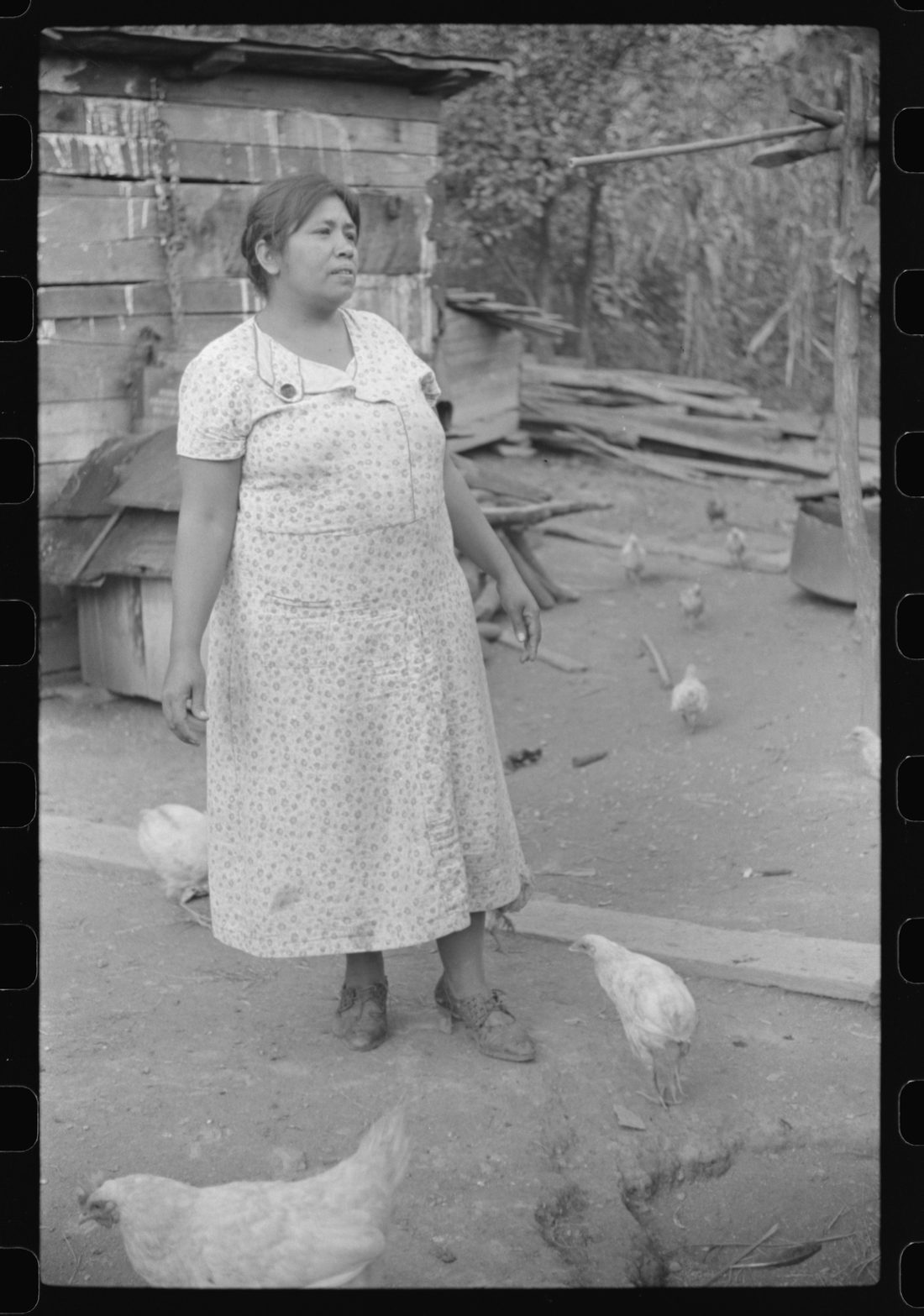 Mexican miner's wife. She doesn't speak English. Scotts Run, Bertha Hill, West Virginia